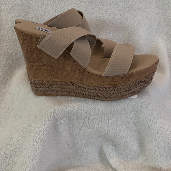 Steve Madden Wedge Espadrilles NEW - Picture 4 of 6